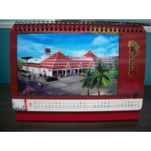 2015 China Red 3D Calendar Printing